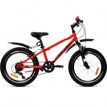 Велосипед FORWARD UNIT 20 2.2 (2021) красный/черный